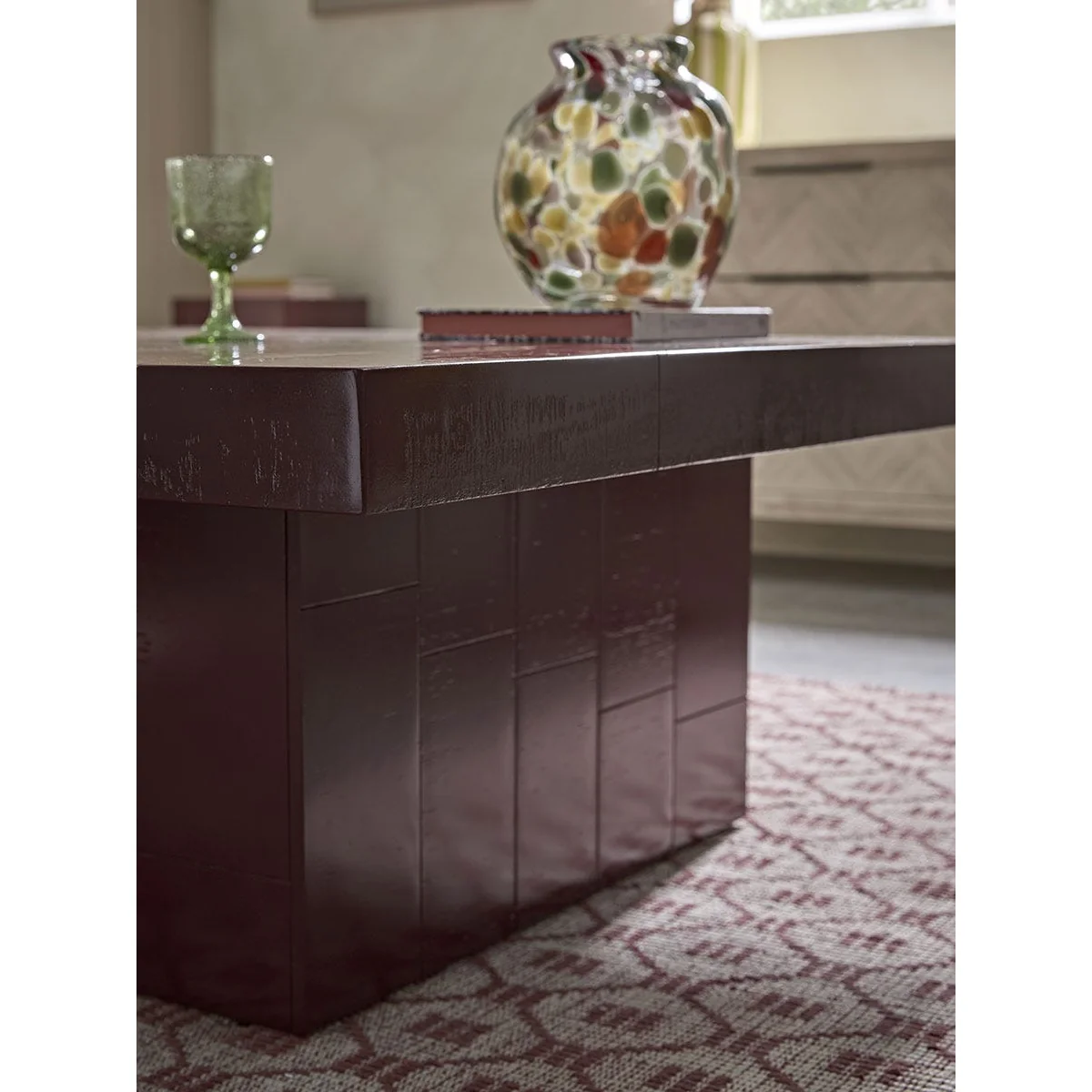 Tiled Coffee Table - Cherry – image 3