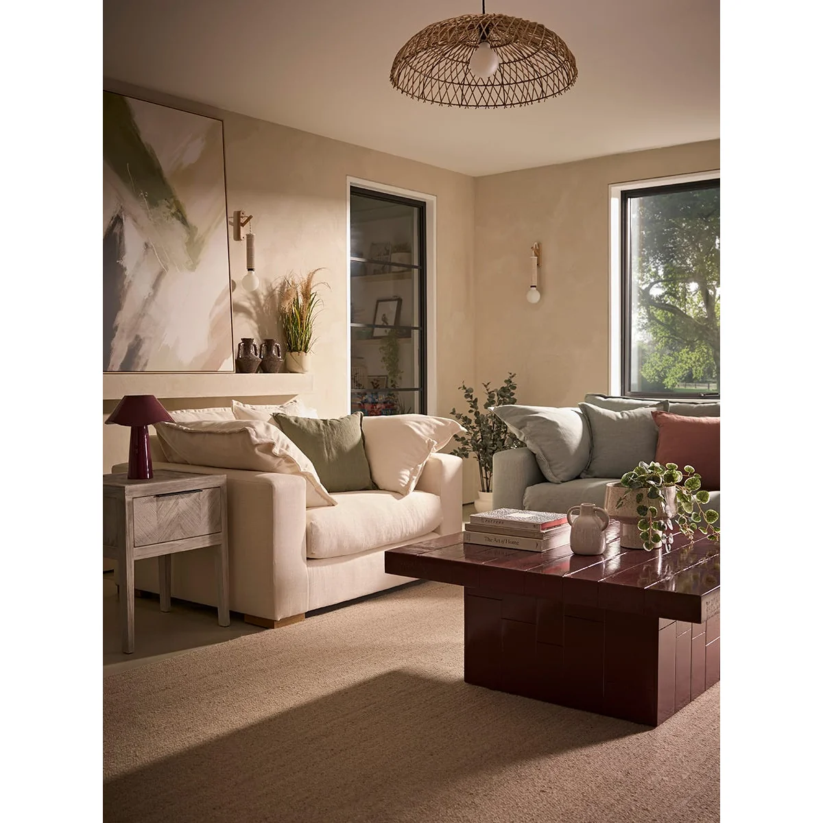 Tiled Coffee Table - Cherry – image 6