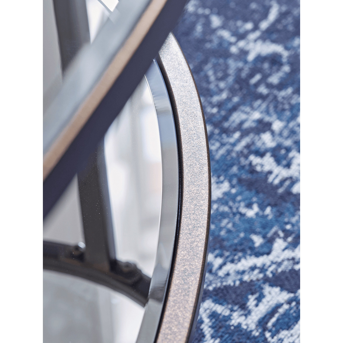 Glass Display Coffee Table - Aged bronze – image 2