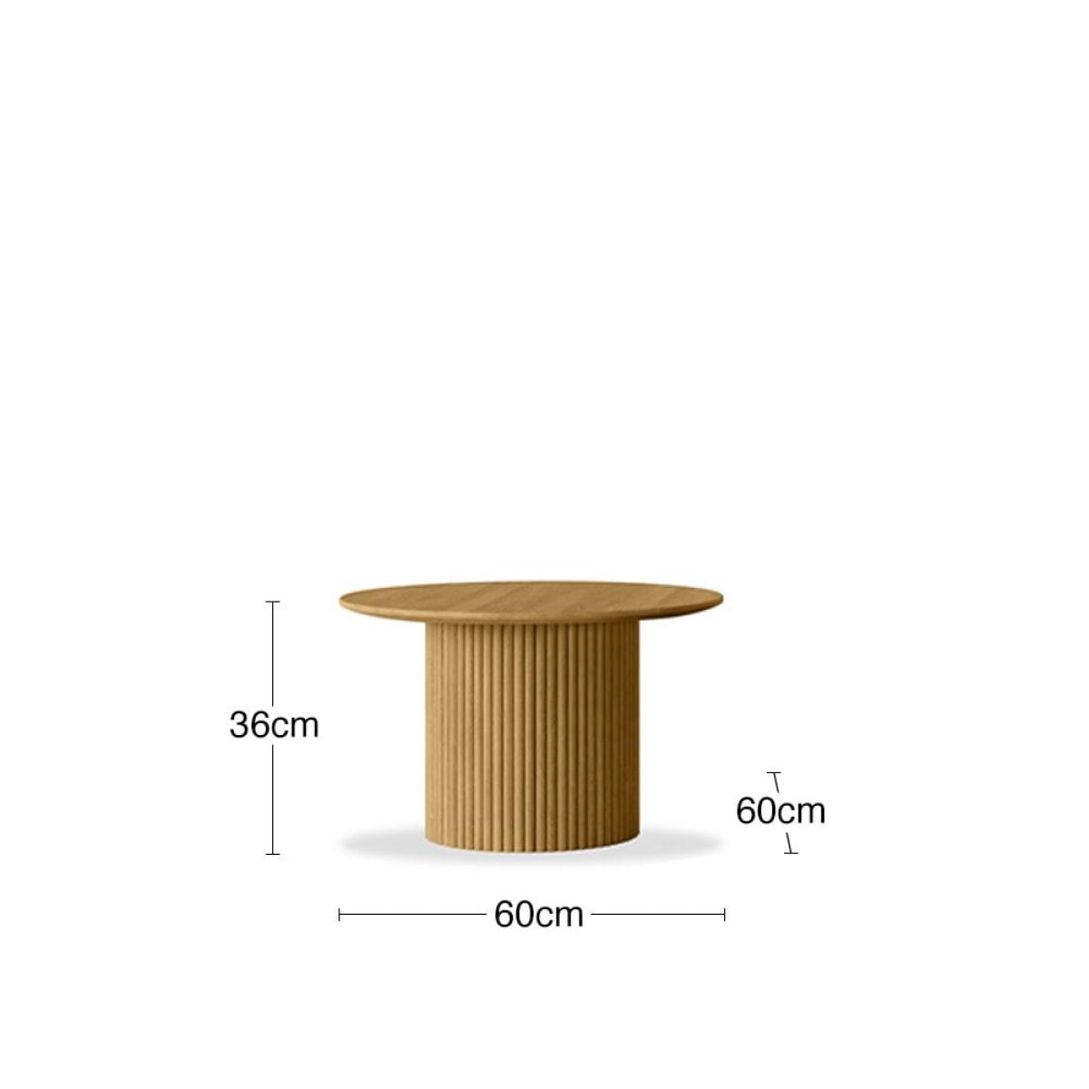 £30  Off  Marcel Set of 2 Round Coffee Tables, Oak – image 4
