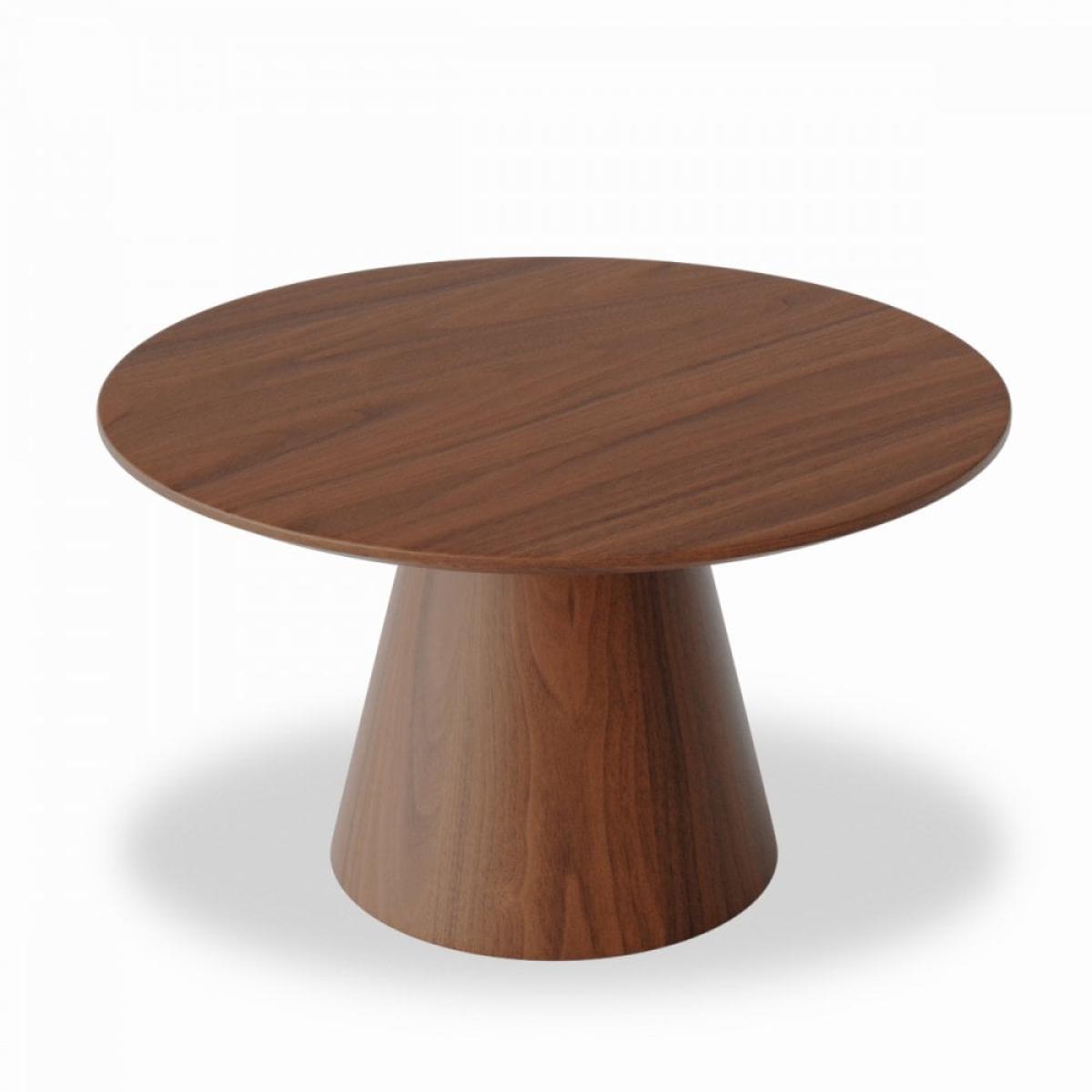 £30  Off  Finnley Round Coffee Table, Walnut – image 2