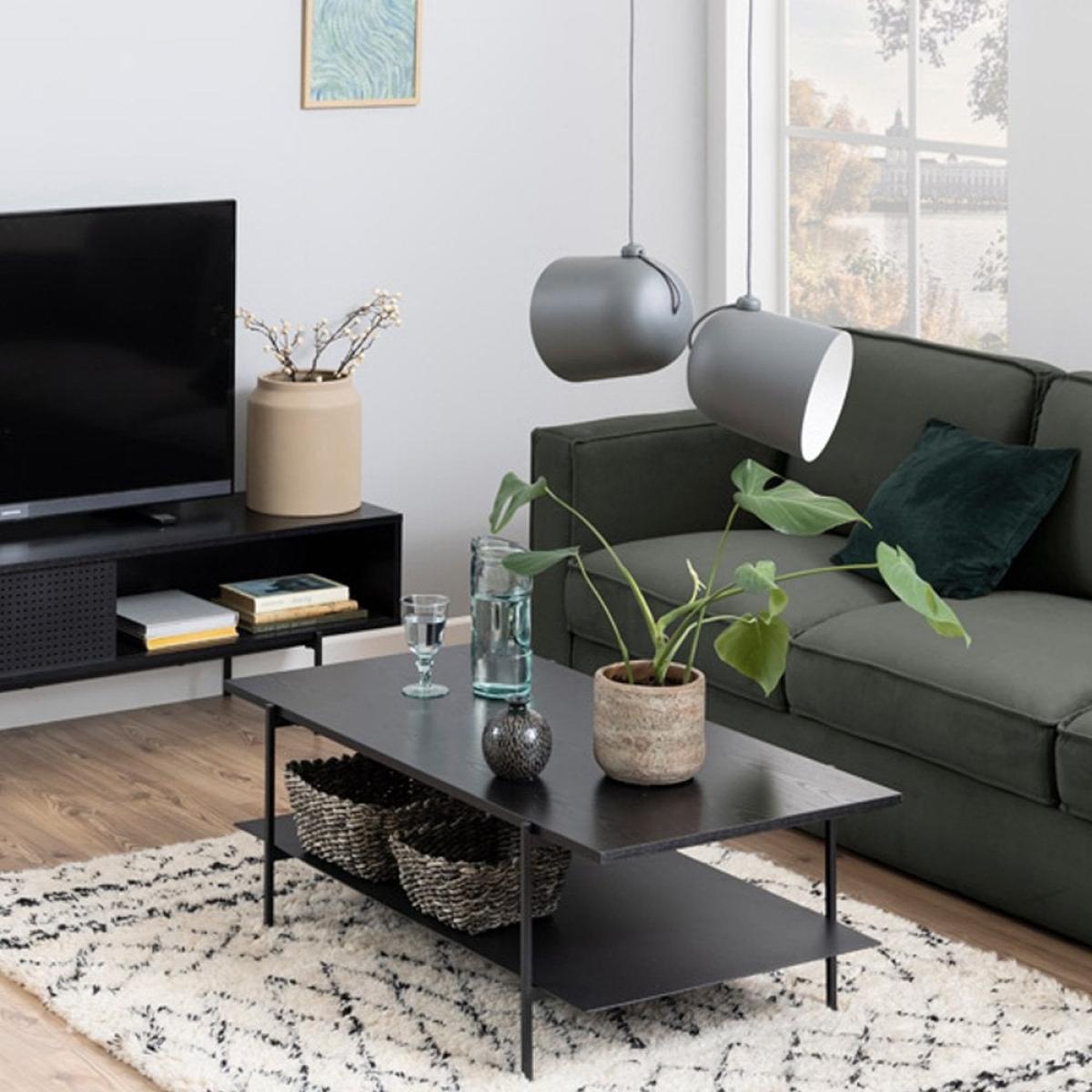 Angus Coffee Table, Ash Black – image 3