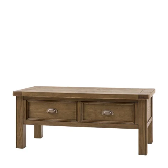 Cedar & Sage Harrison 2 Drawer Coffee Table – image 5