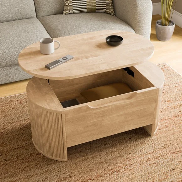 Mateo Lift Top Storage Coffee Table – image 2