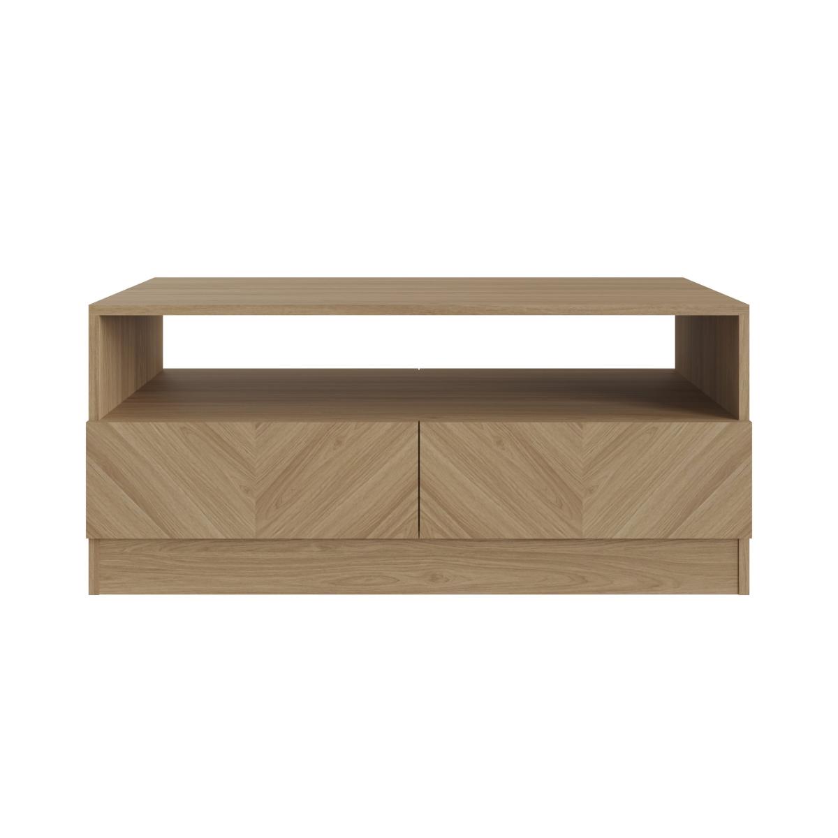 Taranto Coffee Table Oak – image 2