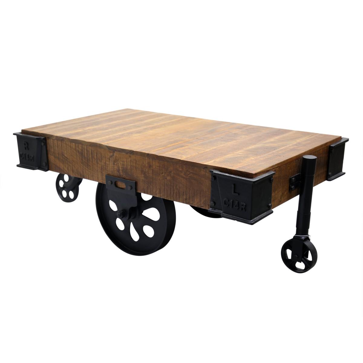 Indus Valley Railway Cart Coffee Table – image 5