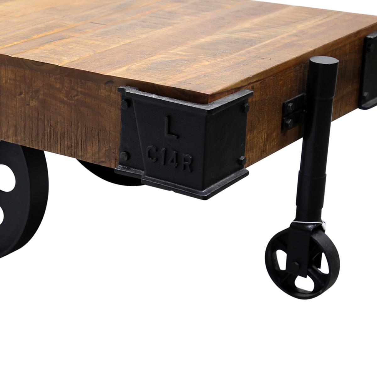 Indus Valley Railway Cart Coffee Table – image 8