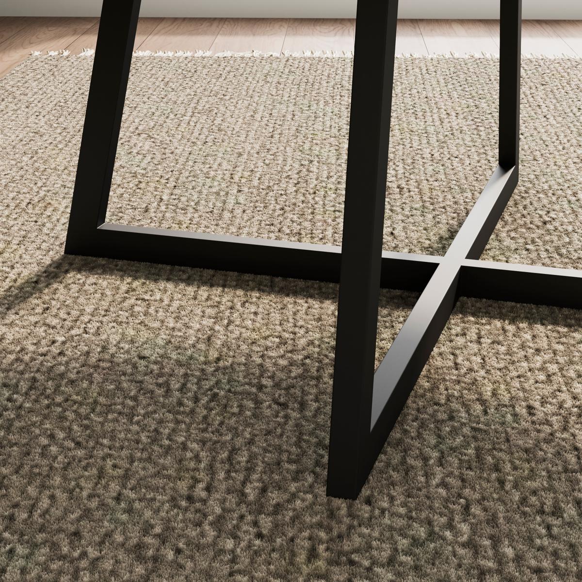 Brayden Coffee Table, Parquet Effect Brown – image 5
