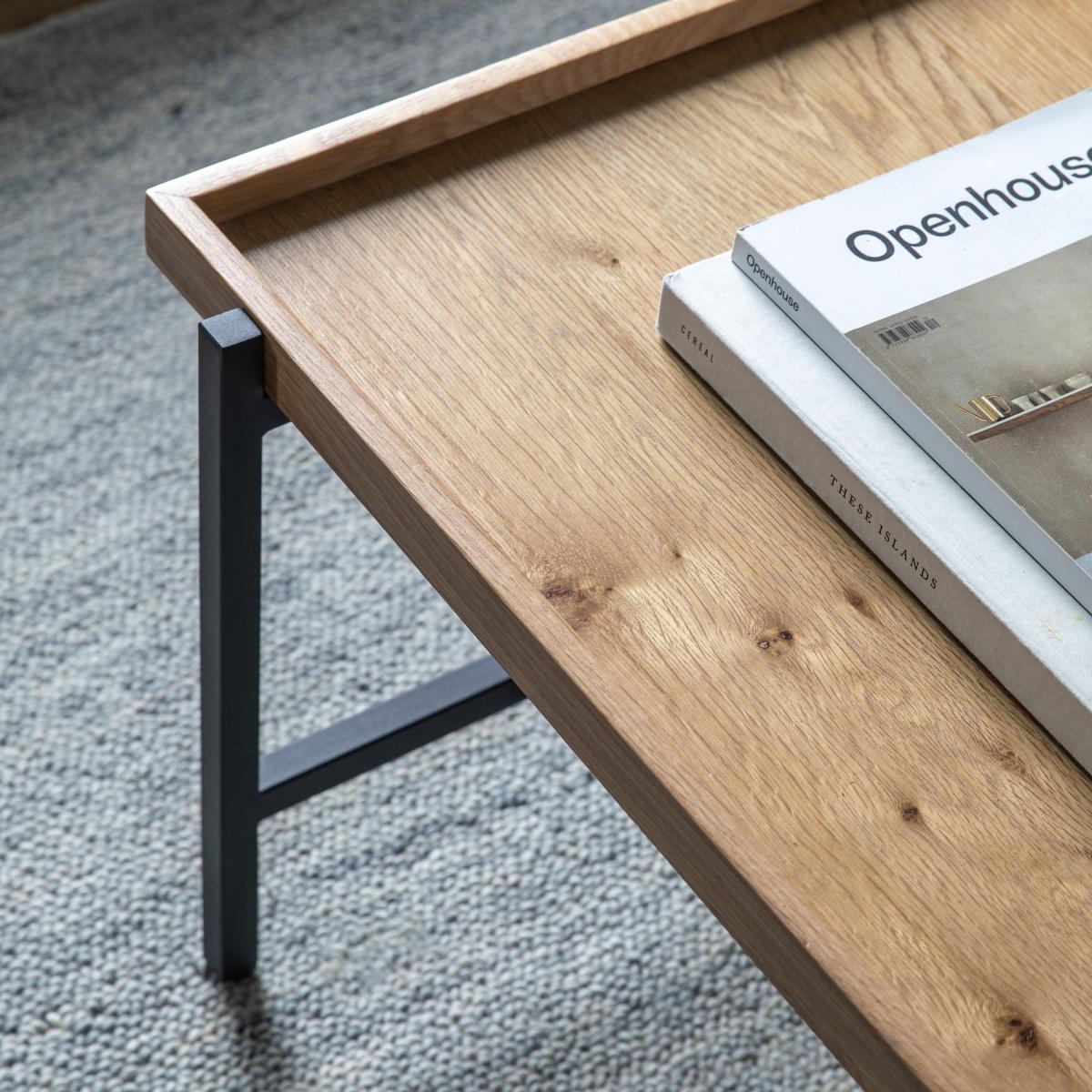 Return - Newark Coffee Table, Light Wood – image 2