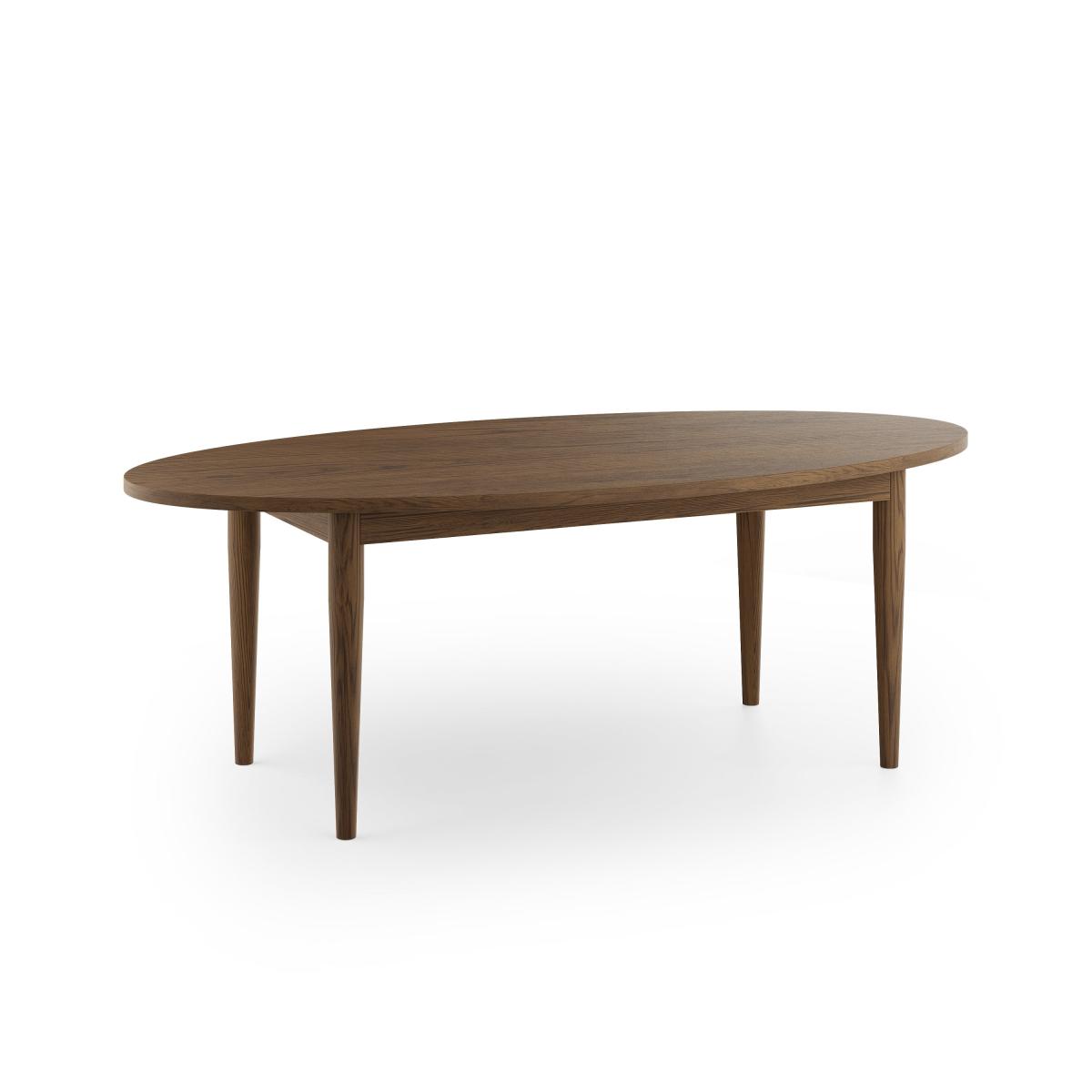 Elements Arja Oval Coffee Table Brown – image 2
