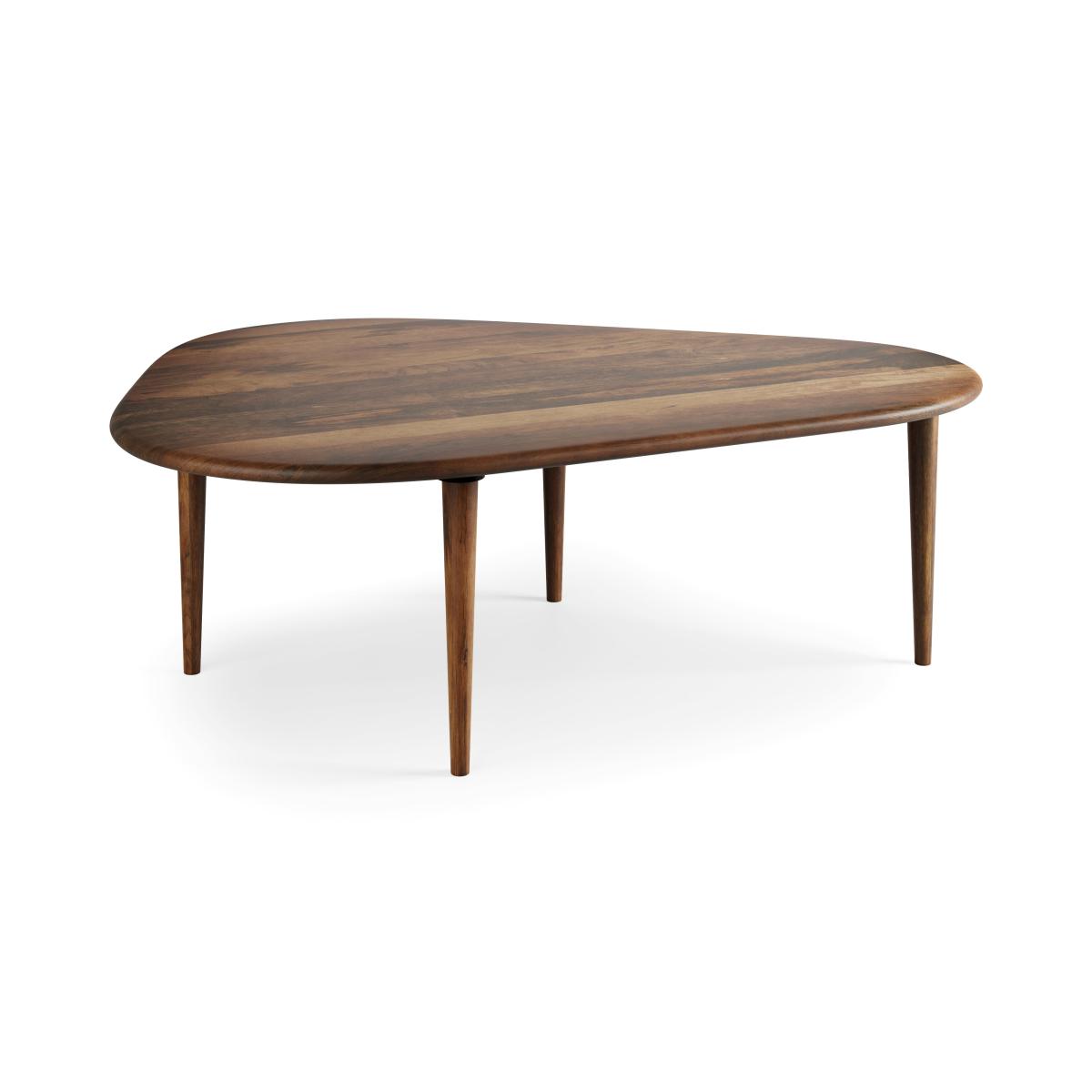 Lucas Large Coffee Table Brown – image 4