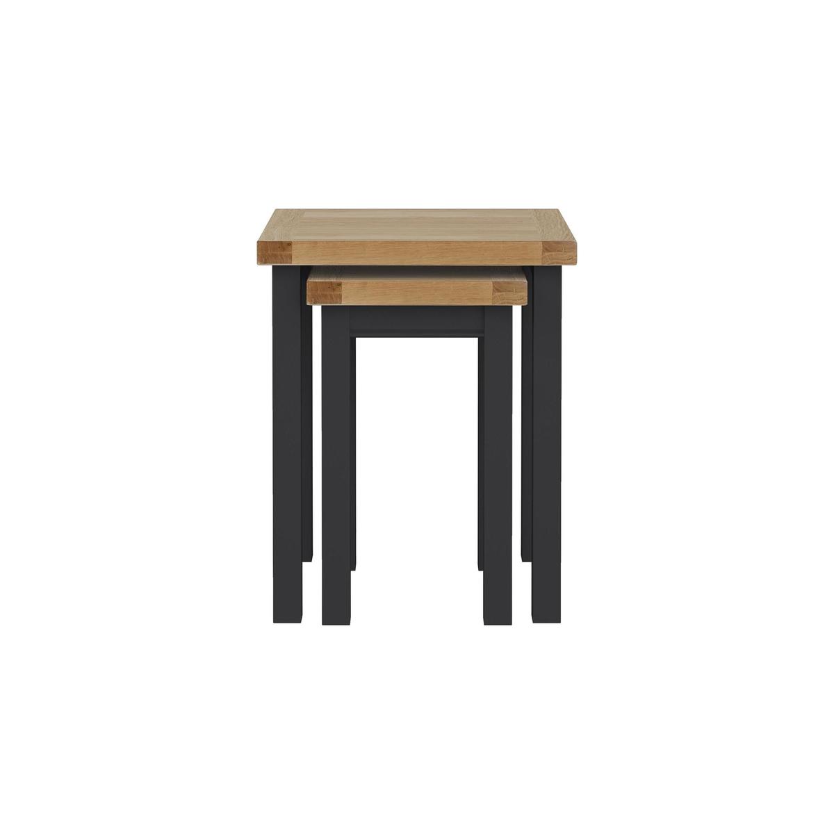 Compton Charcoal Nest Of Tables Charcoal – image 2
