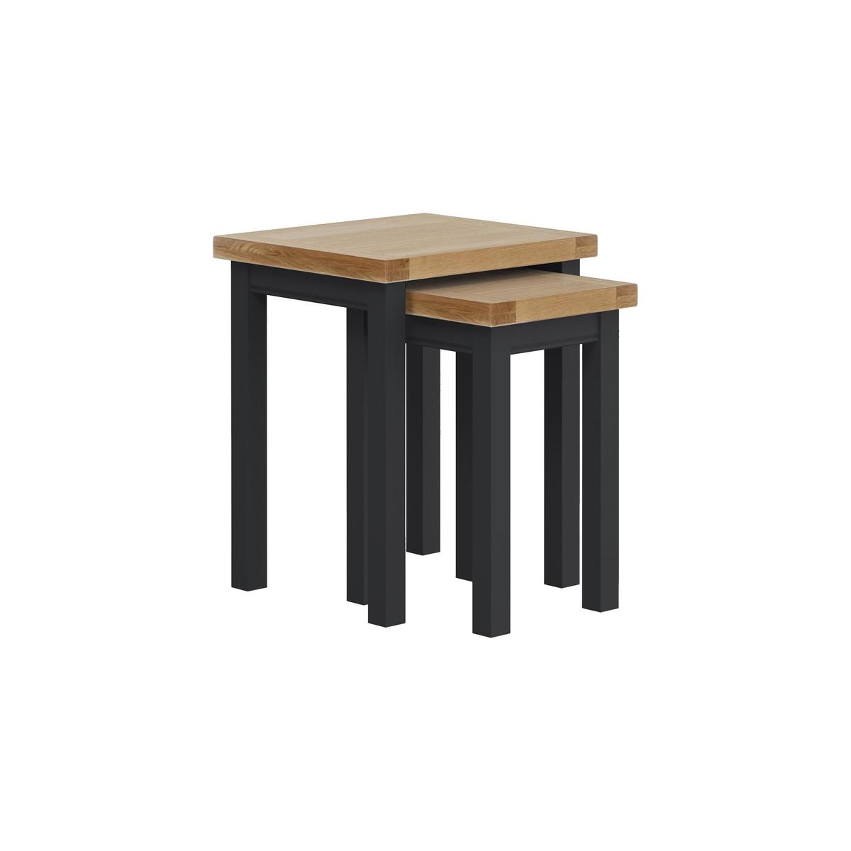 Compton Charcoal Nest Of Tables Charcoal – image 1