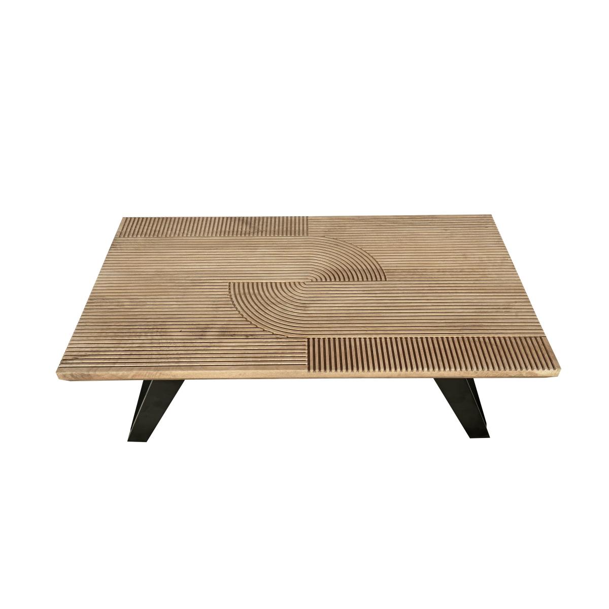 Indus Valley Iconic Coffee Table Grey – image 2