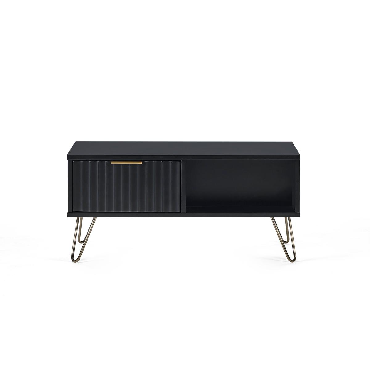Murano Coffee Table Matt Black – image 3