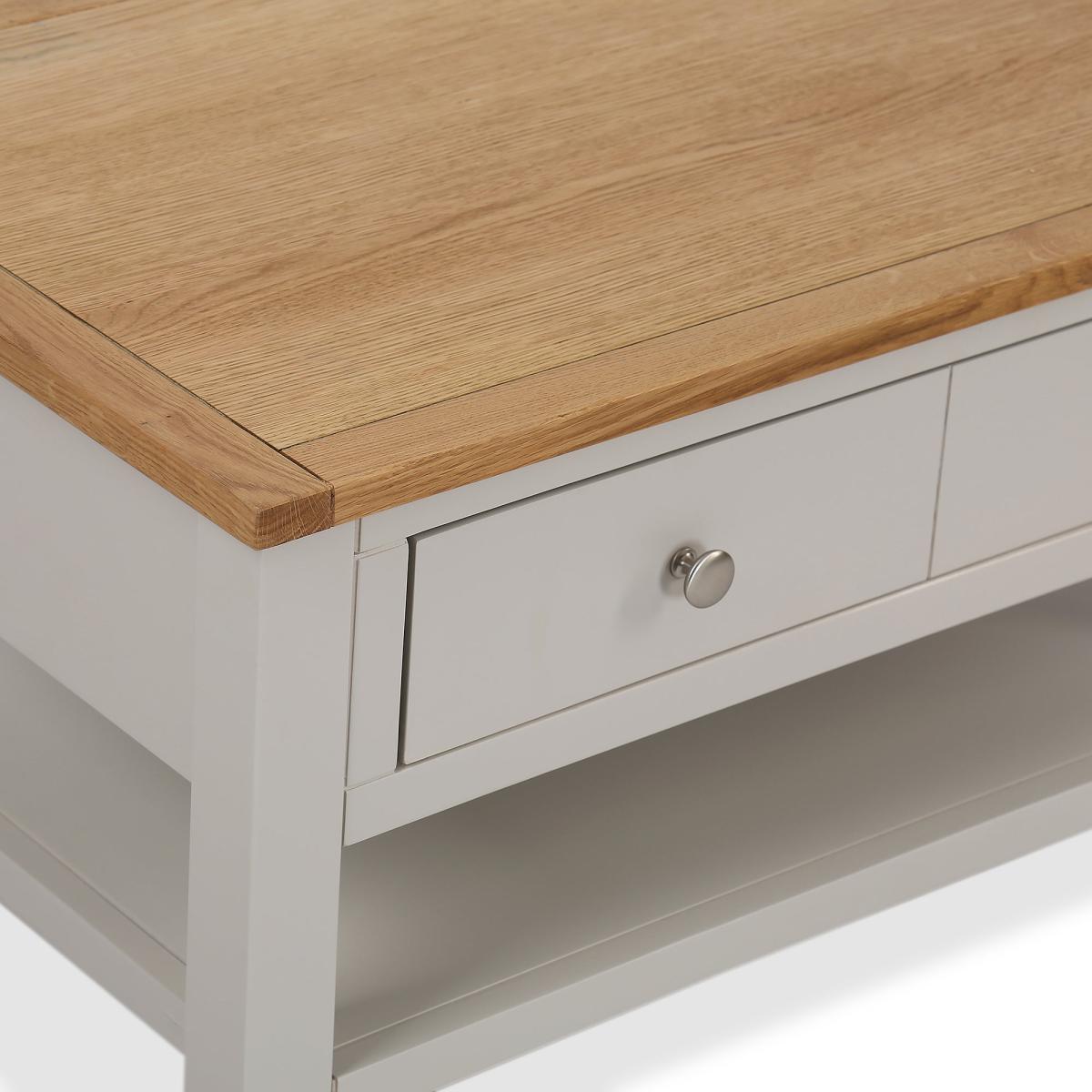 Bromley Grey Coffee Table Grey – image 3