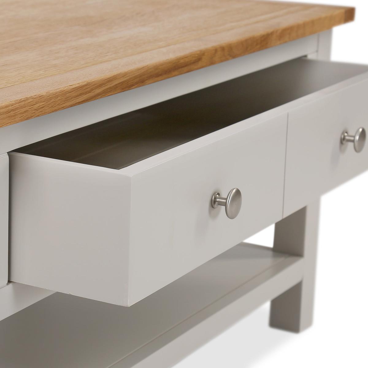 Bromley Grey Coffee Table Grey – image 4