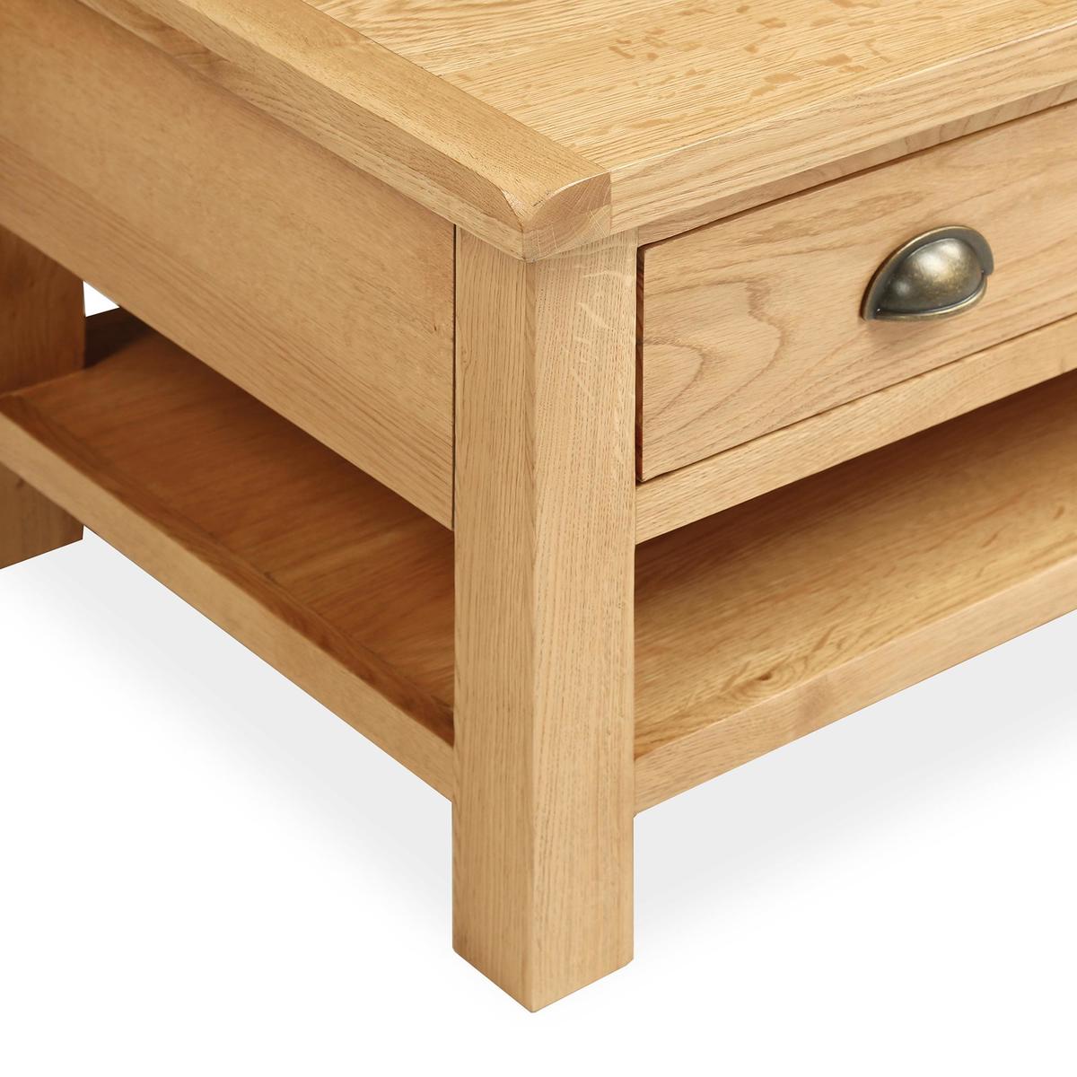 Sherbourne Oak Coffee Table Natural – image 6