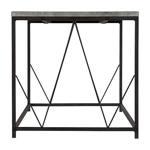 Athens Rectangular Coffee Table Grey – image 3