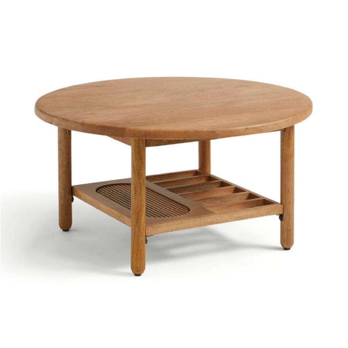 Khari Round Coffee Table, Mango Wood – image 5