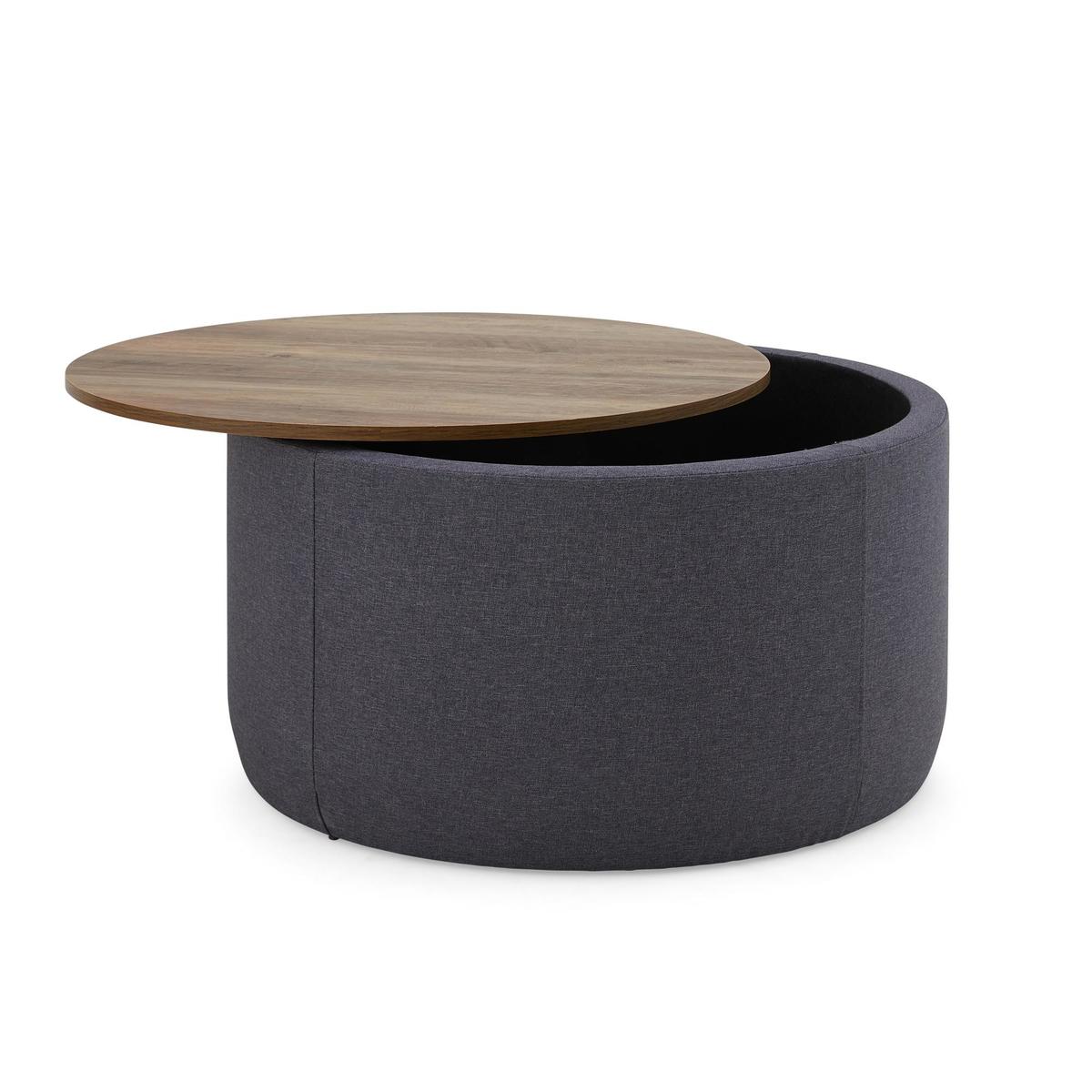 Fulton Fabric Coffee Table Grey – image 3