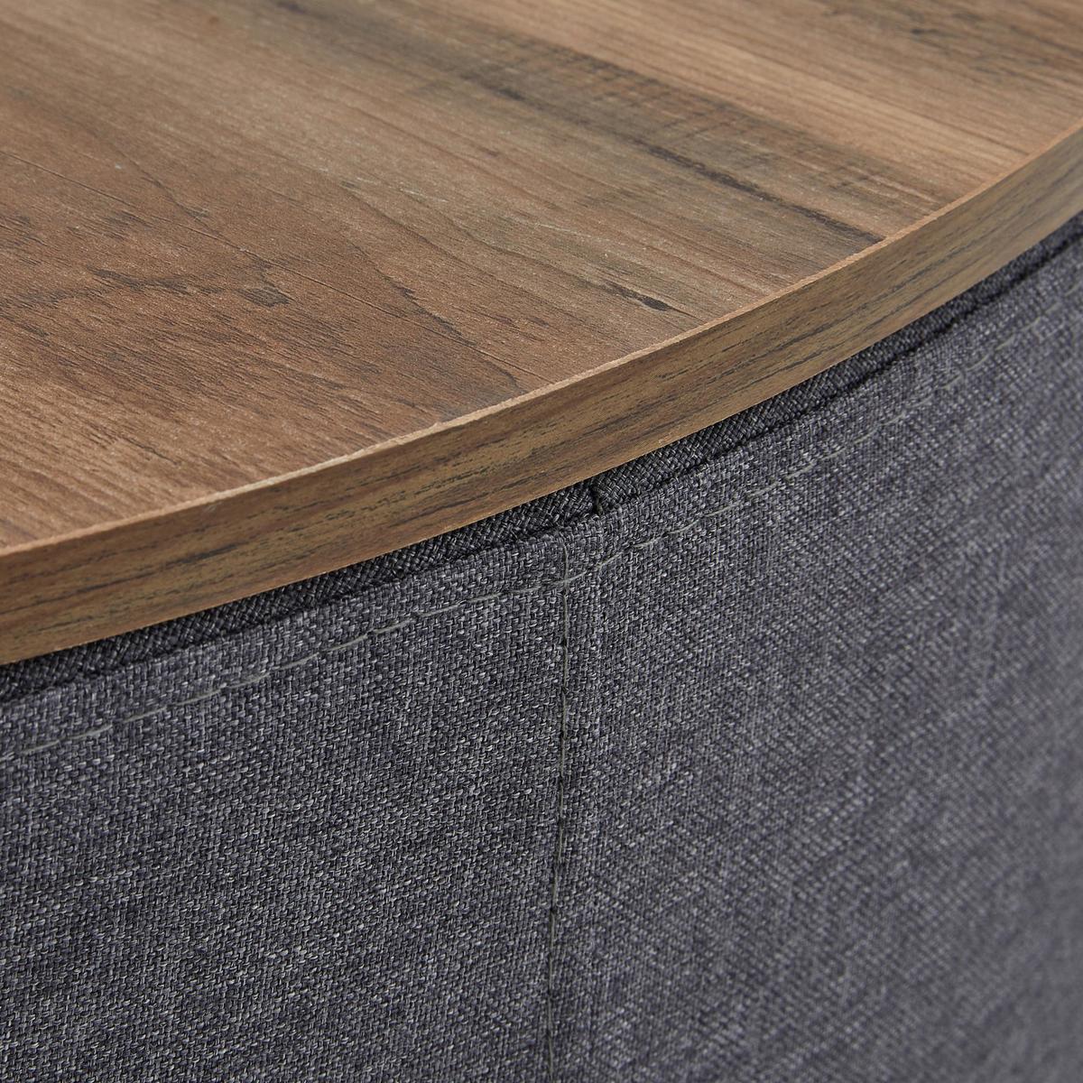 Fulton Fabric Coffee Table Grey – image 4