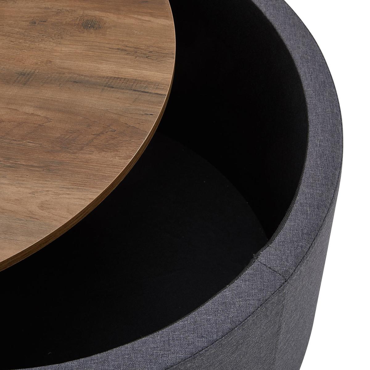 Fulton Fabric Coffee Table Grey – image 6
