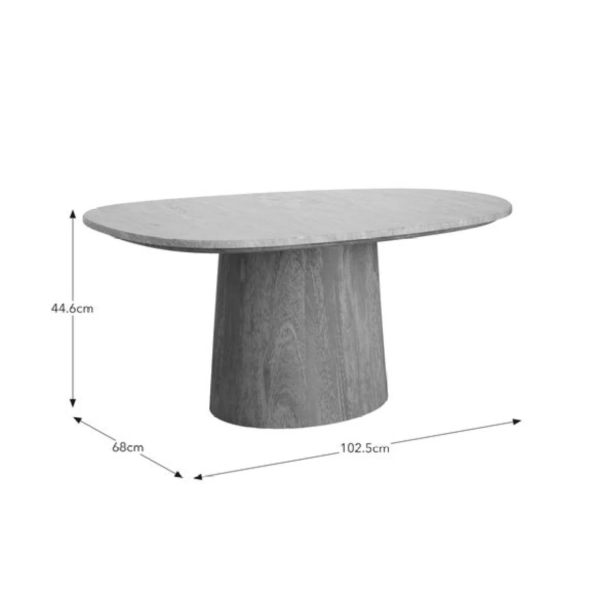 Granger Coffee Table, Mango Wood – image 7
