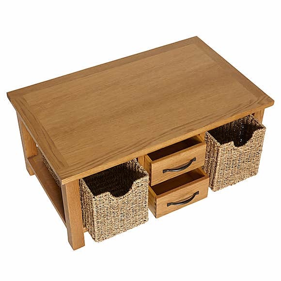 Sidmouth Oak Coffee Table Light Brown / Natural – image 4