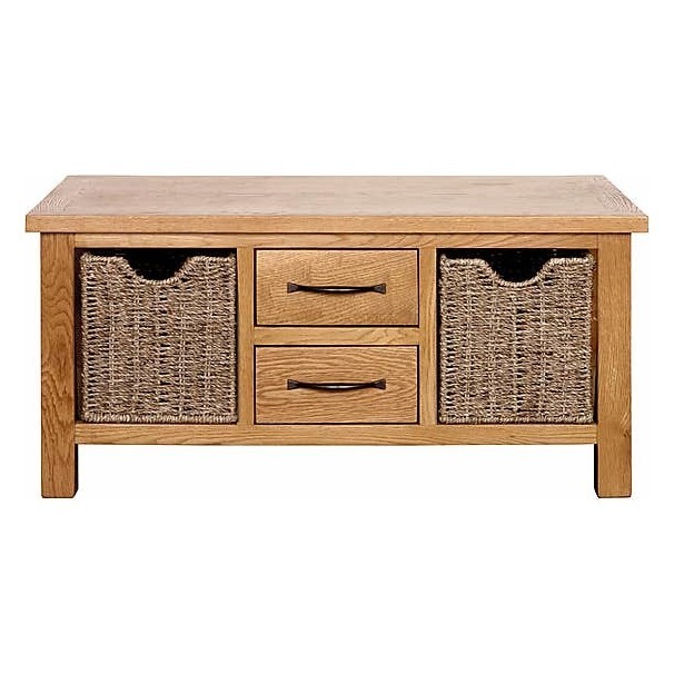 Sidmouth Oak Coffee Table Light Brown / Natural – image 1