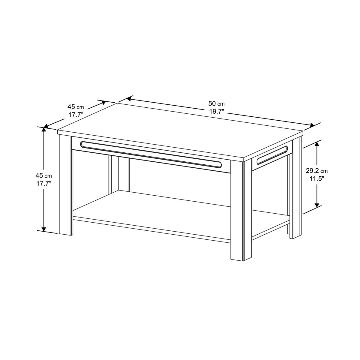 White Sands Coffee Table Grey – image 4