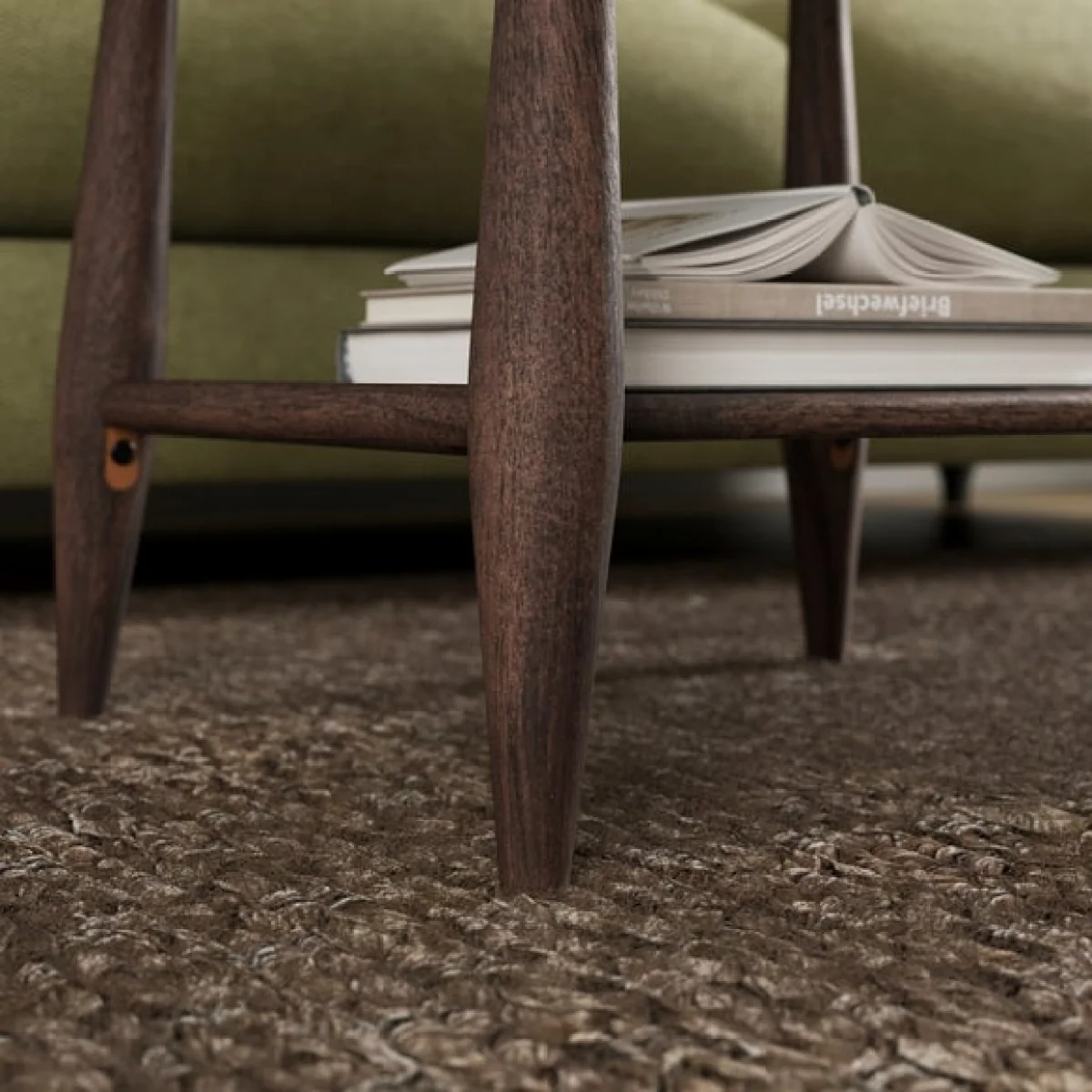 Haider Coffee Table, Acacia Wood – image 4