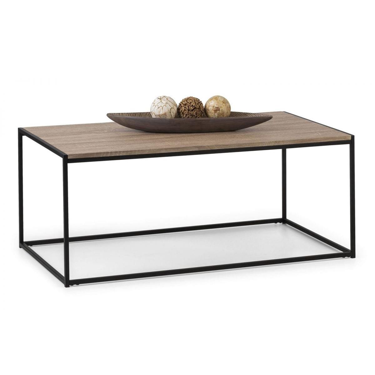 Tribeca Coffee Table Black-Natural – image 2