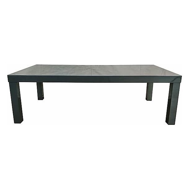 Puro High Gloss Wooden Charcoal Coffee Table Grey – image 1