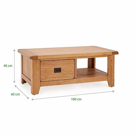 Oakville Coffee Table Light Oak – image 7