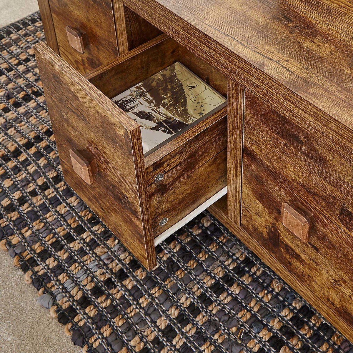 Jakarta Coffee Table Dark Wood (Brown) – image 5