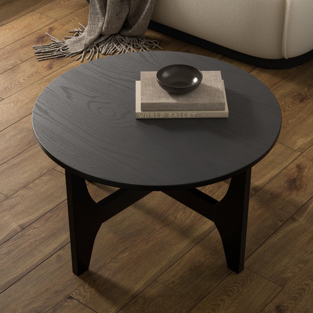 Carlo Coffee Table Black Black – image 3