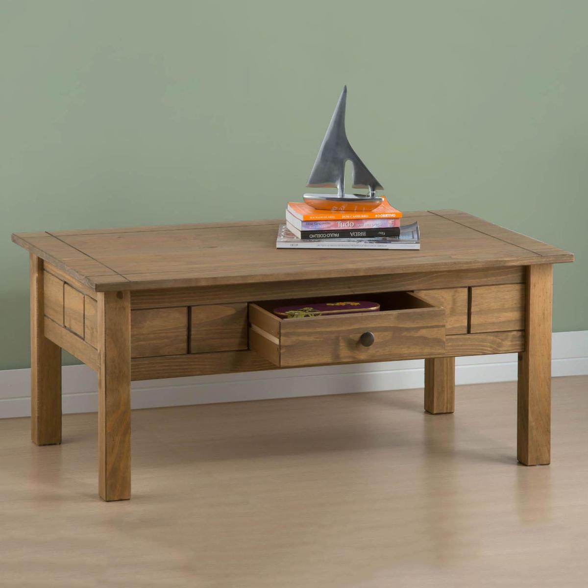 Santiago Pine Coffee Table Natural – image 2