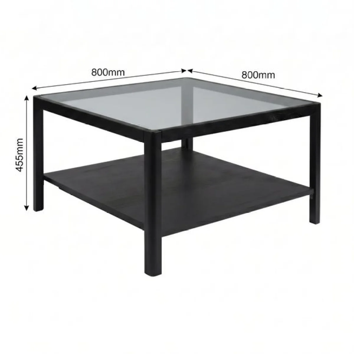 Ray Coffee Table with Shelf – image 6