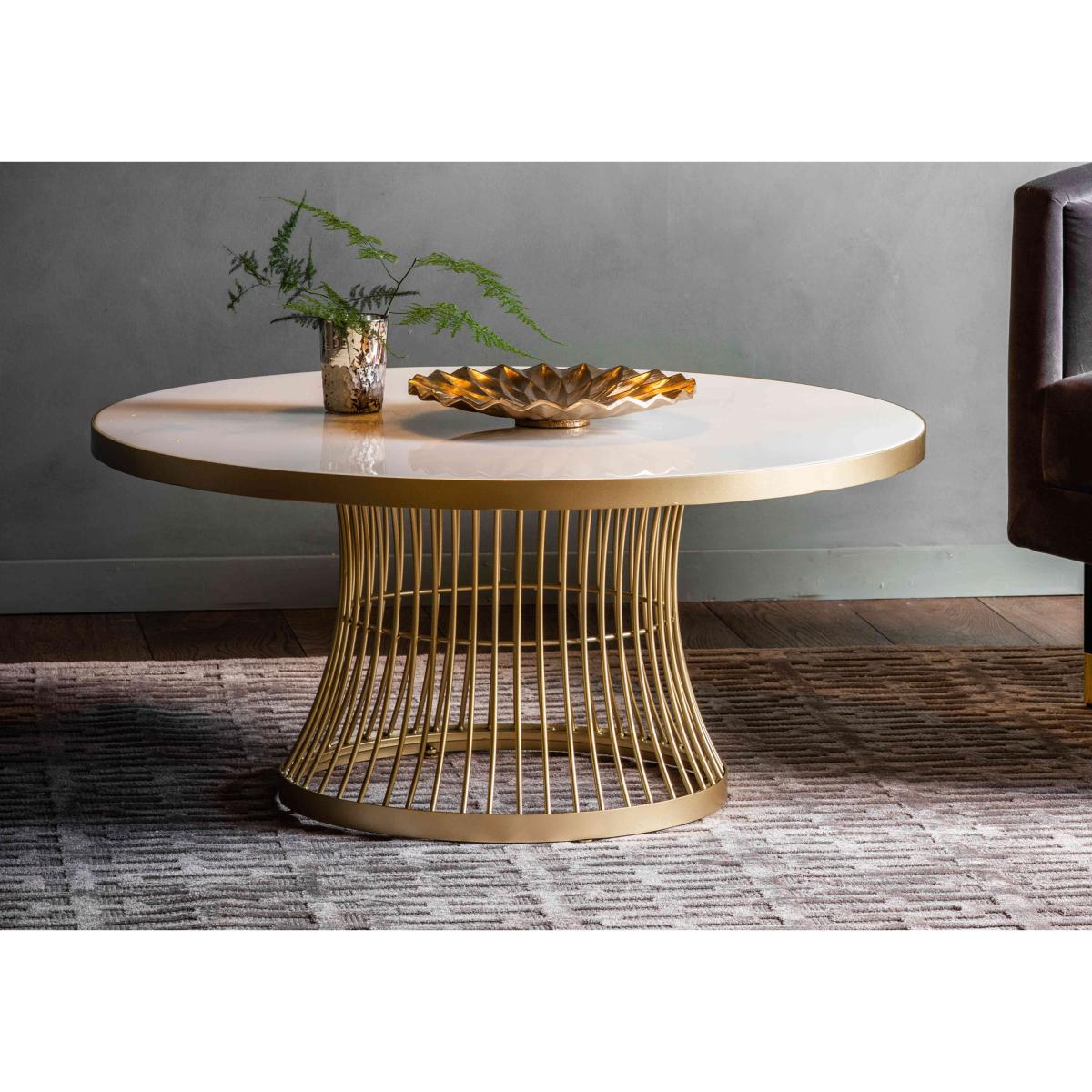 Porec Coffee Table - Champagne – image 2