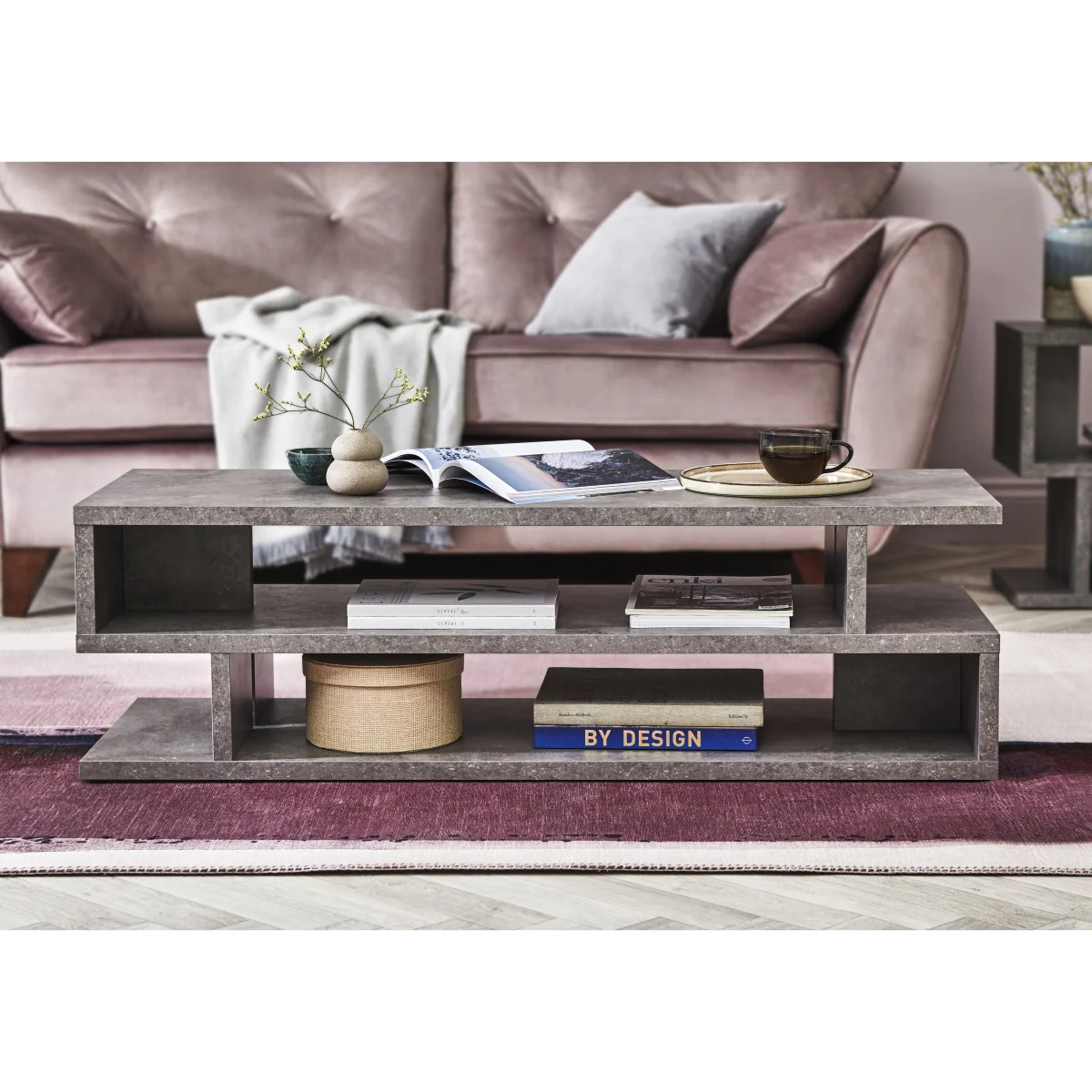 Remi Coffee Table Concrete – image 2