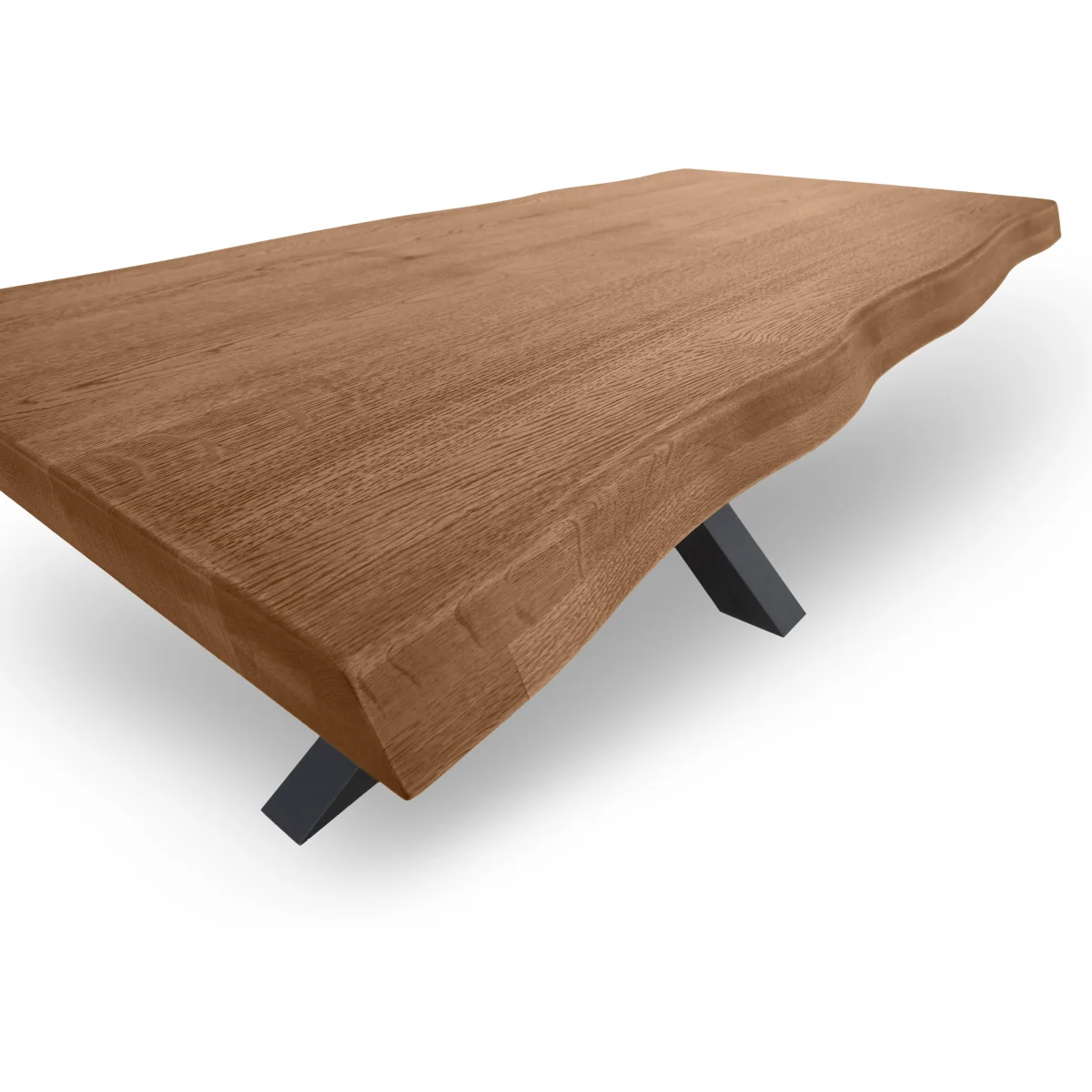 Bodahl - Njord Raw Edge Coffee Table with Metal Star Base - Vintage Grey – image 3