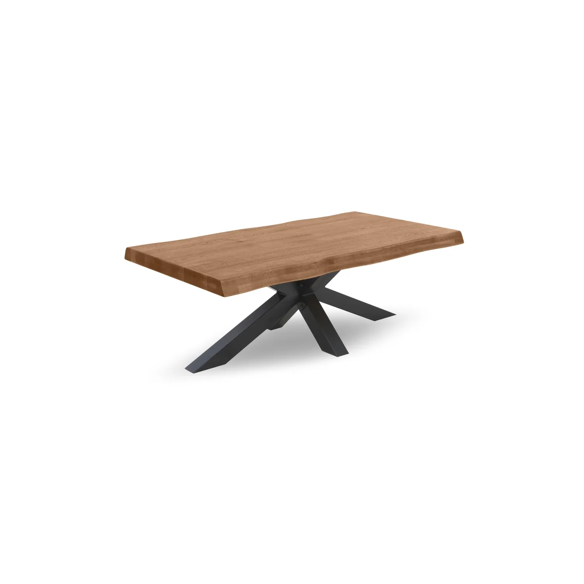 Bodahl - Njord Raw Edge Coffee Table with Metal Star Base - Vintage Grey – image 5