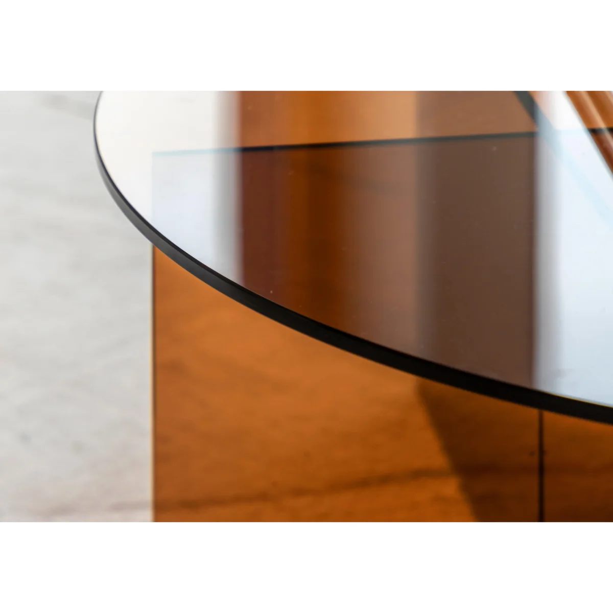 Arvelo Glass Coffee Table - Bronze – image 3