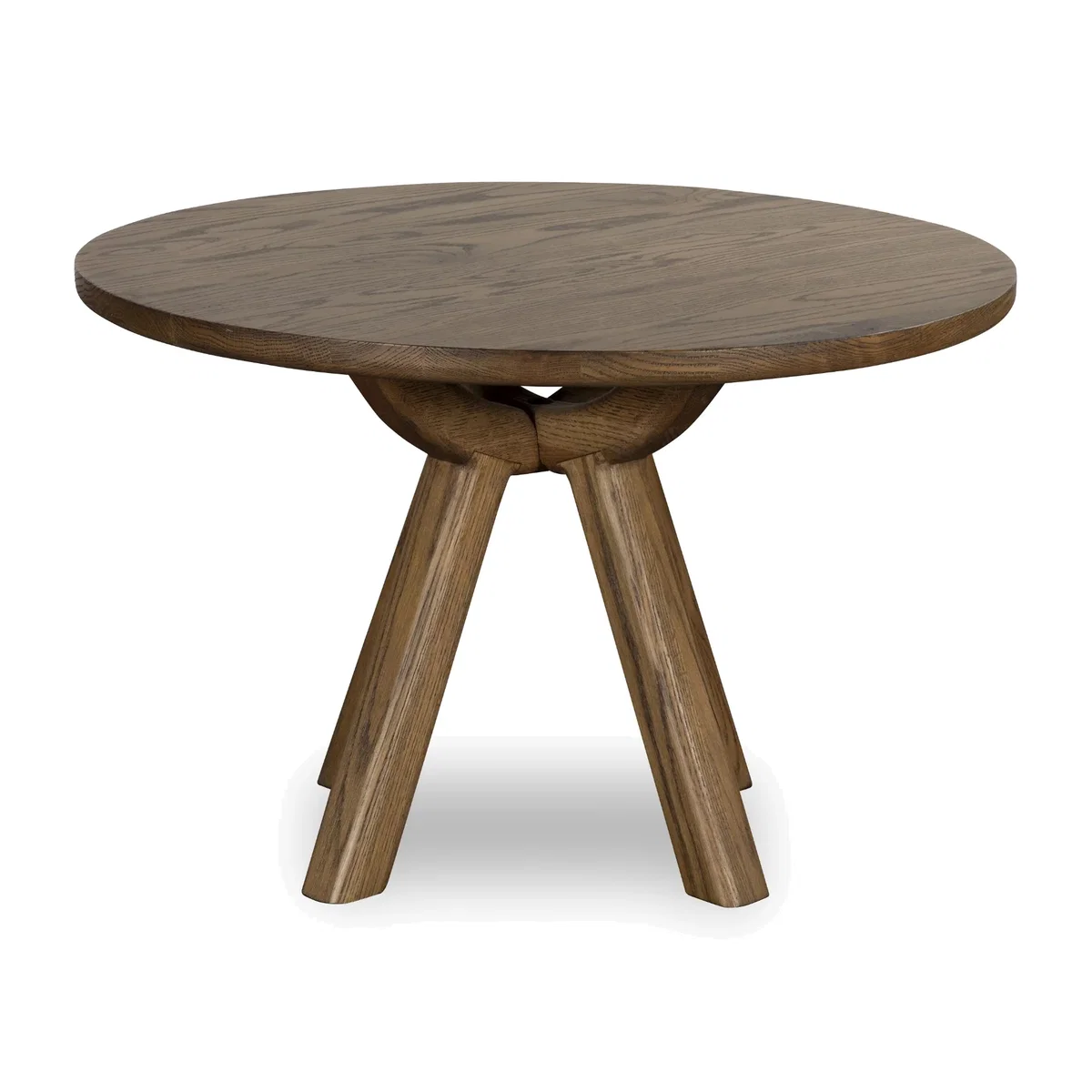 Pien Round Oak Coffee Table - Living Room Furniture - In Time for Christmas – image 1