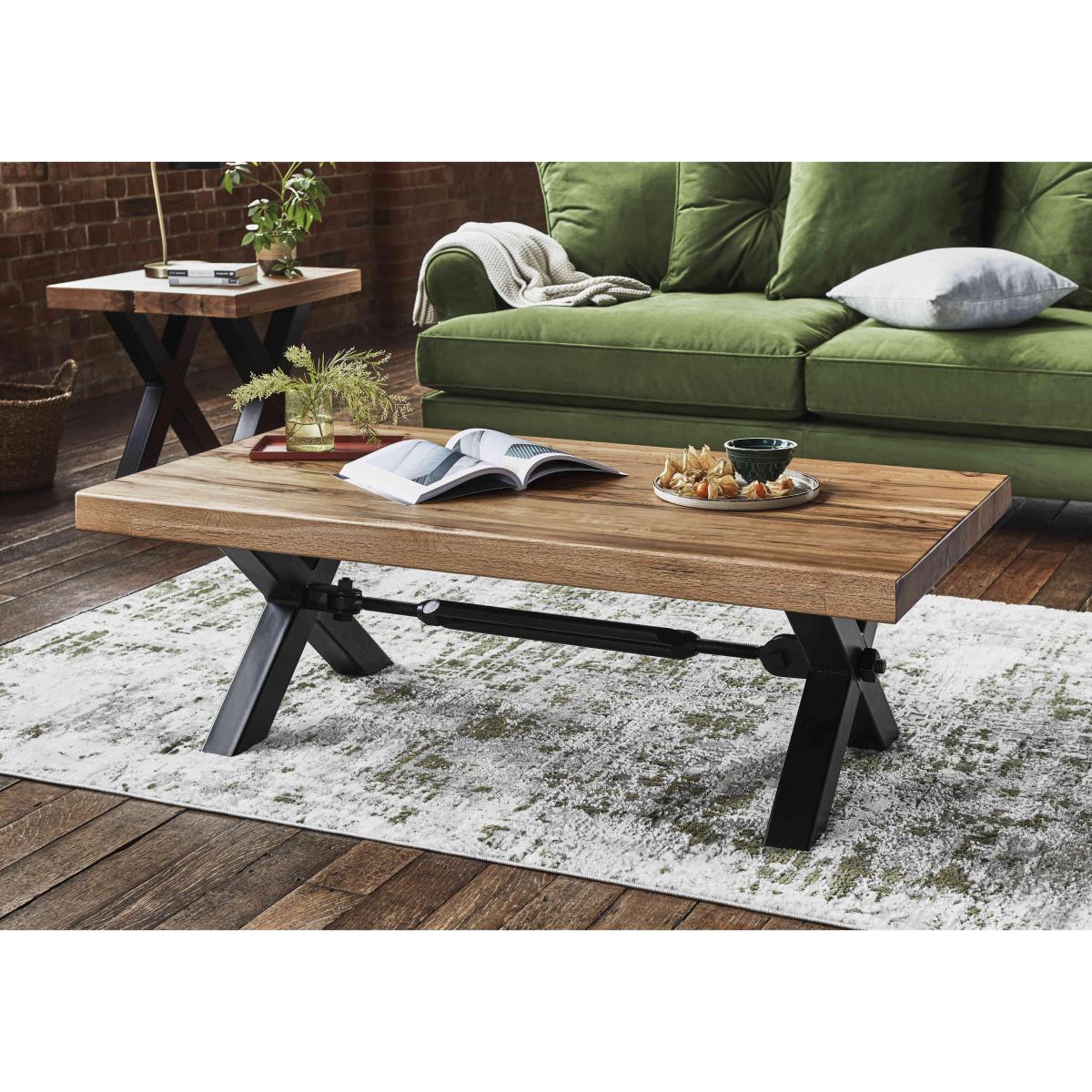 Bodahl - Terra Coffee Table with Kansas B Leg - Smoked – image 2