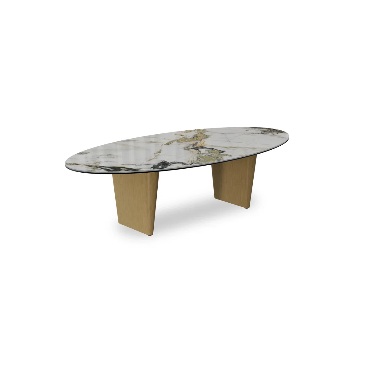 Akante - Felipe Coffee Table with Gold Legs – image 4