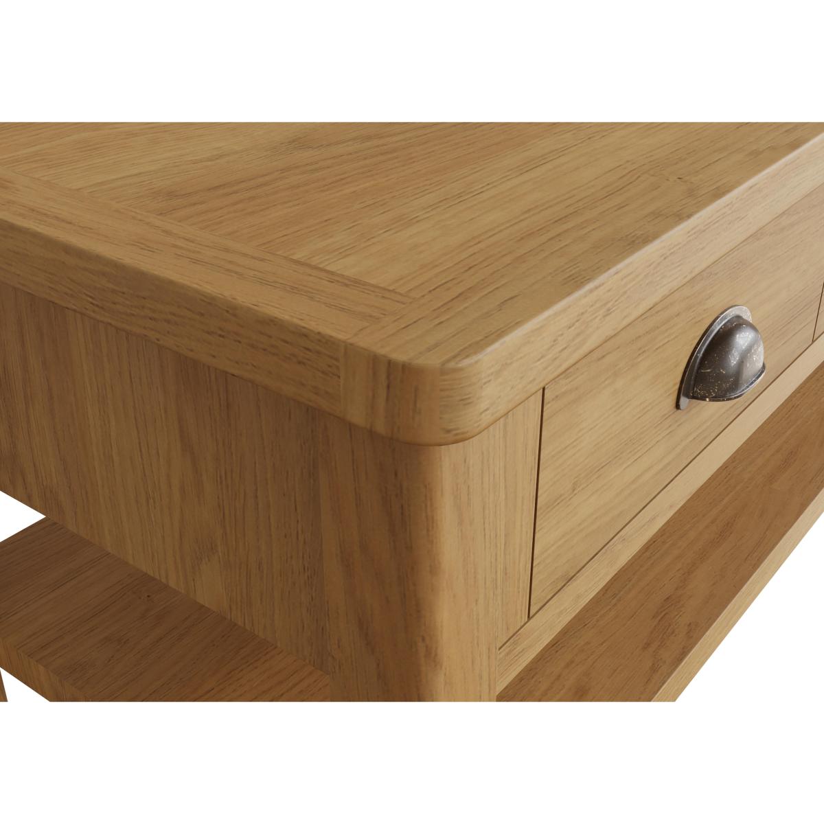 Carson Oak Coffee Table – image 3