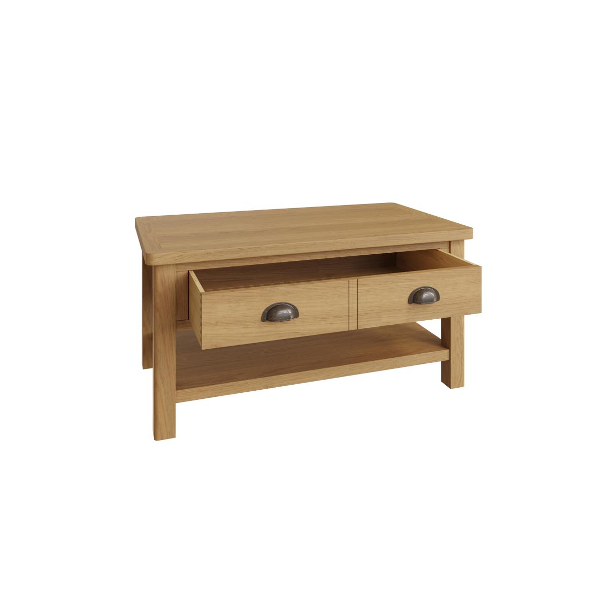 Carson Oak Coffee Table – image 5