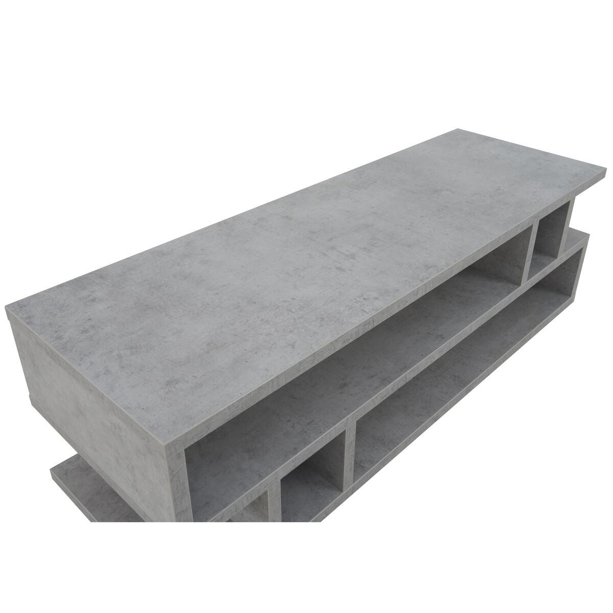 Elmari Concrete Coffee Table - Grey – image 3
